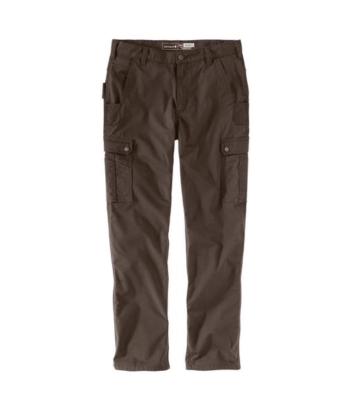 105461-DFE W36 Dark Coffee Relaxed Straight Ripsto-195836277839