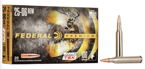 FEDERAL PREMIUM 25-06REM 100GR TSX P2506H-604544647808