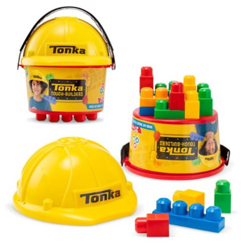 HARD HAT & BUCKET PLAYSET - TONKA -25-885561061956