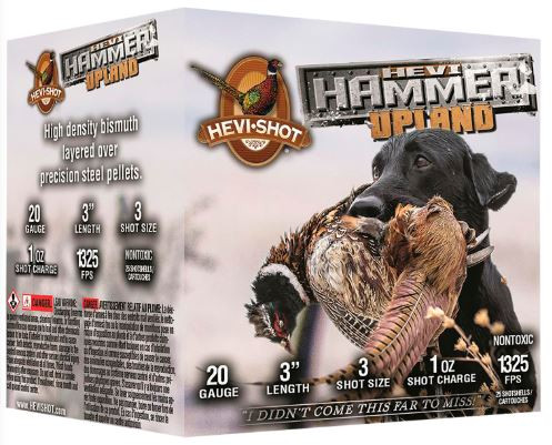 HS29213 HEVI-SHOT HEVI-HAMMER UPLAND 20GA 3IN 1OZ-816383004197