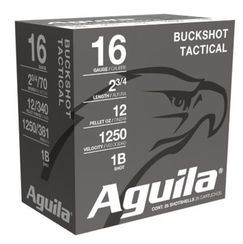 AGUILA BSHV 16GAUGE 2.75" 1BUCK SHOT 1C1601BA-640420002408
