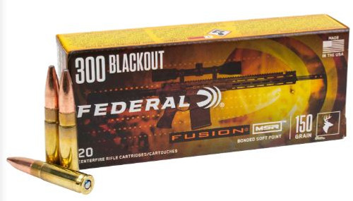 FEDERAL FUSION 300BLK 190GR BSP F300BMSR3-604544657340