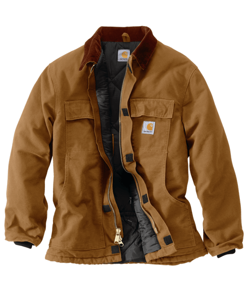 106674-BRNLTLL Loose Fit Firm Duck Insulated Tradi-197219275975