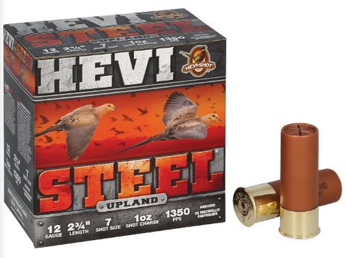 HS61266 HEVI-SHOT HEVI-STEEL UPLAND 12GA 2-3/4IN 1-604544697582
