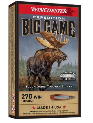 WINCHESTER EBGLR 270WIN 150GR ACCUBOND S270LR-020892223189
