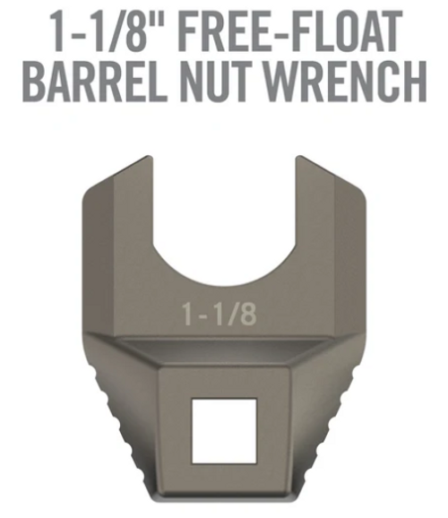 Master-Fit 1-1/8” Free-Float Barrel Nut Wrench-813119013904