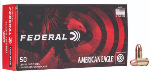FEDERAL AEH 32ACP 71GR FMJ AE32AP-029465093983