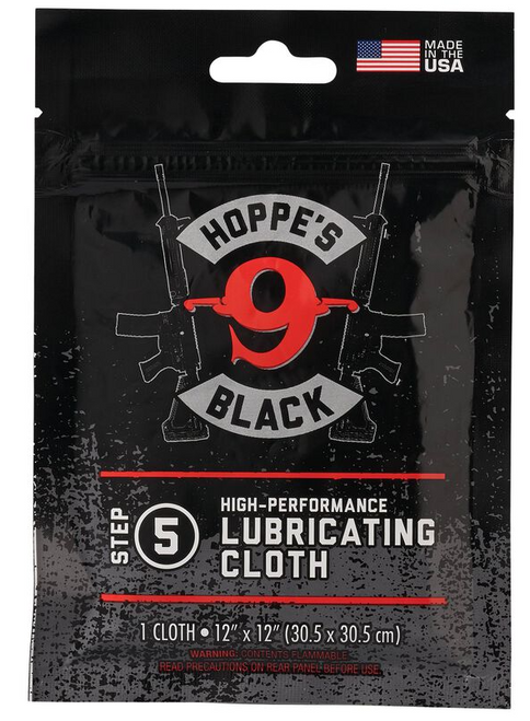 Hoppe's Black Lube Cloth HBLC-026285000474