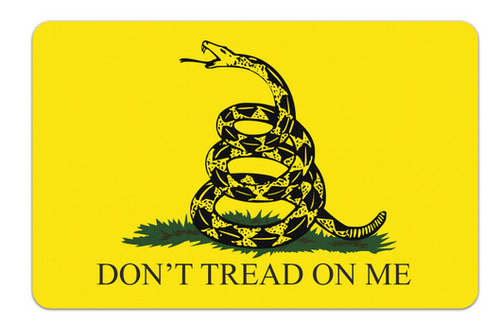 17" X 11" Handgun Mat / Gadsden-612409970756