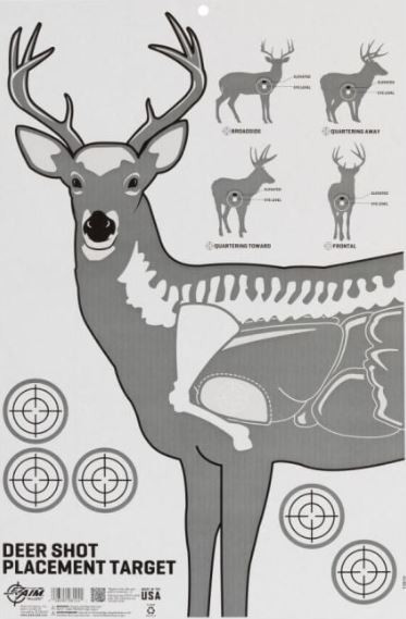 15810 Deer Vitals Corrugated Target, 23 x 35 -26-026509081241