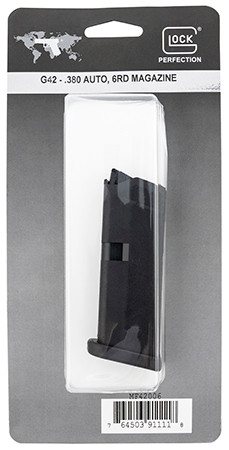 Glock G42 380 ACP 6 Rd Magazine-764503911118