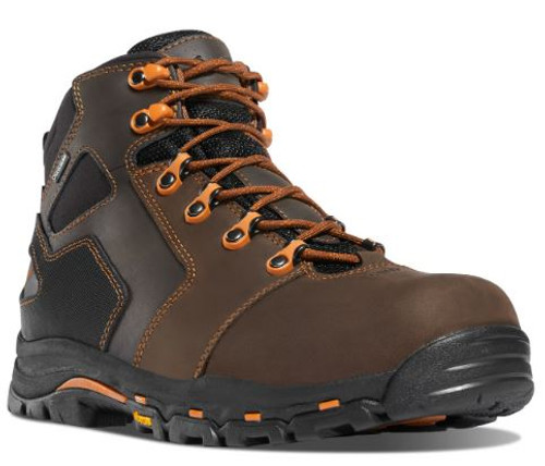 DANNER 9EE MENS VICIOUS BROWN BOOTS 4.5" 13858-098397818735