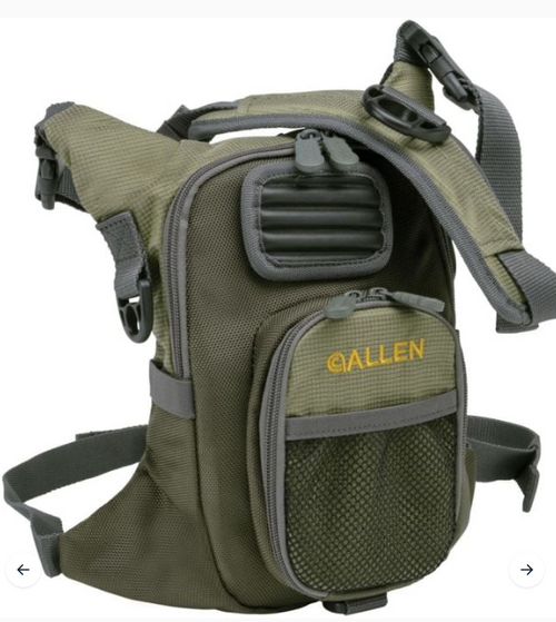 6344 Fall River Fishing Chest Pack - Green -26-026509063445