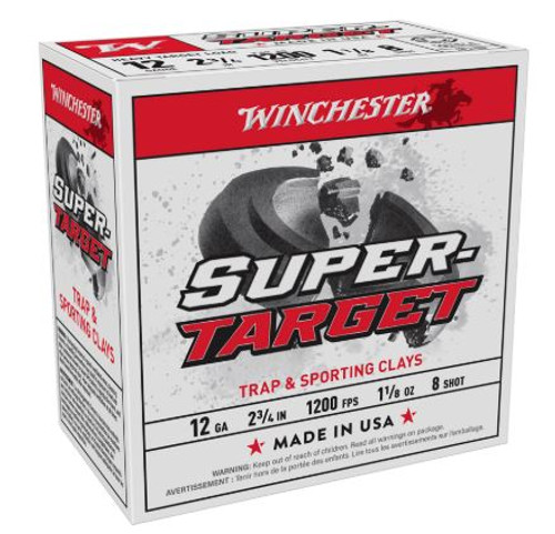 Winchester12ga 2-3/4" #8 SUPERTARGET HVY TRGT12M8-020892016217