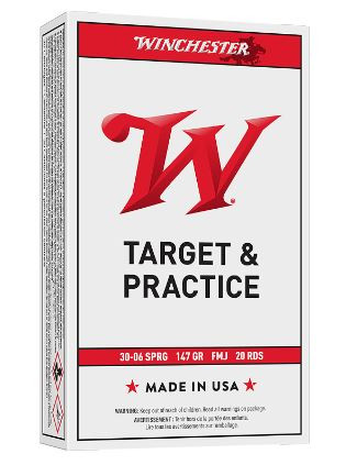 USA3006 RIFLE 30-06 SPRG USA TARGET FMJ 147 GRv-26-020892212954