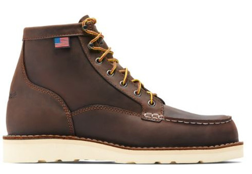 DANNER 8D M BULL RUN MOC TOE BROWN BOOT 15563-612632128016