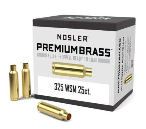 Nosler Box Brass-325 WSM (25ct) 11907-054041119078