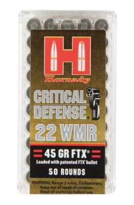 Hornady Ammo 22 Wmr 45 Gr Ftx Cd 83200-090255832006