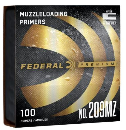 PMZ209 FEDERAL 209 MUZZLELOADER PRIMER 100 RND/BX-604544619744