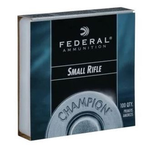 Federal Small Rifle Primer 100 Rnd/Box 205-029465056285