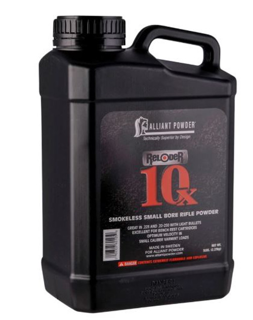 Alliant RELODER 10X Rifle 5 lb RL10X5 5-008307601050 Alliant RELODER 10X Rifle 5 lb RL10X5 5-008307601050