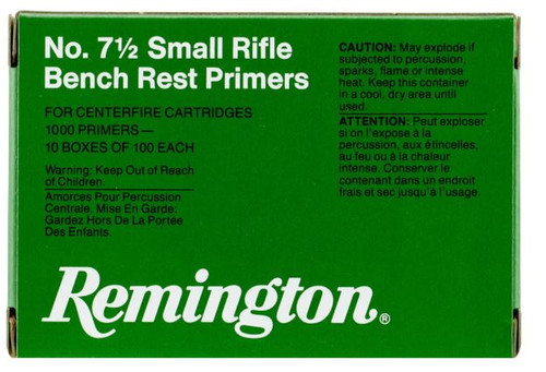 22628 REMINGTON PRIMER 7-1/2 SMALL RIFLE BR 100 RN-047700095400