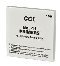 CCI Primer No.41 5.56Mm Nato 100 ct 1-076683000019