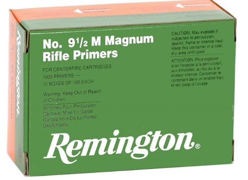 Remington Lg Rifle Mag Primer 1000 ct 22622-1M-047700095615