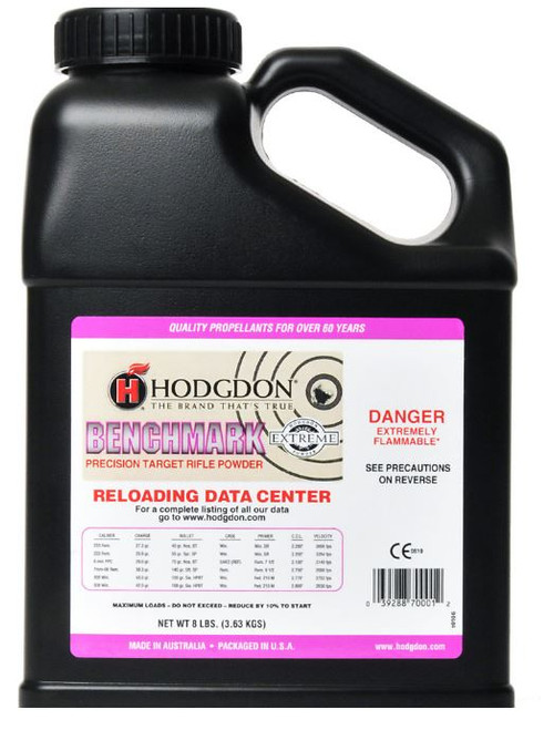 Hodgdon Benchmark 8 Extreme Rifle 8 lb BM8 8-039288700012