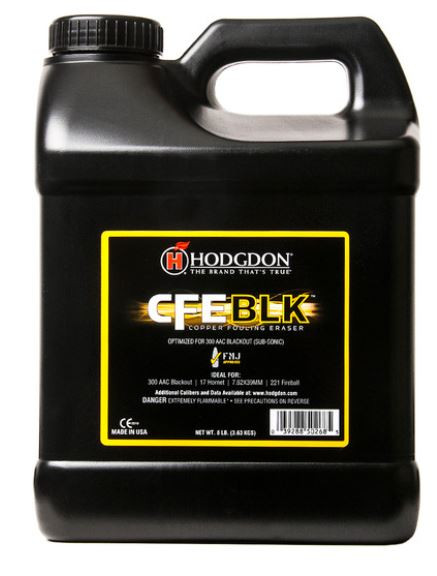 Hodgdon CFE BLK 8 lb Rifle BLACK8 8-039288502685