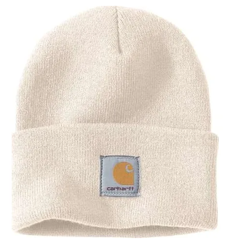 A18-WWH OS Winter White Knit Cuffed Beanie -26-192776225883