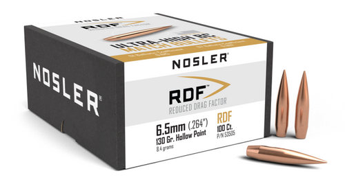 Nosler RDF-6.5mm 130g HPBT Bullet 53505-054041535052