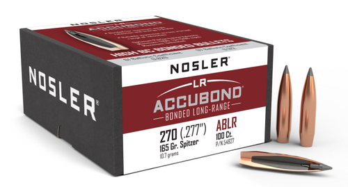 Nosler ABLR-270 165g SP Bullet 54827-054041548274