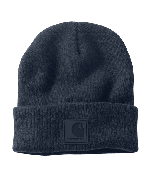 101070-NVY OS Navy Tonal Patch Beanie -26-197219188855
