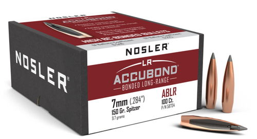 Nosler ABLR-7mm 150g SP Bullet 58734-054041587341