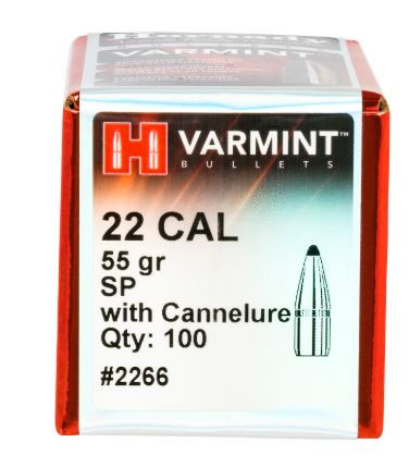 2266 22 CAL .224 55 GR SP W/C -26-090255222661