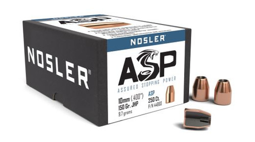 Nosler HG- ASP-10mm 150g JHP Bullet 44860-054041448604