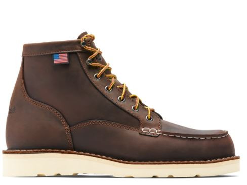 DANNER MENS 12D BULL RUN MOC TOE BOOT 15563-612632128177