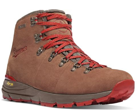 DANNER WOMANS 7.5M MOUNTAIN 600 BROWN/RED 62245-612632231563