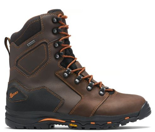 DANNER MENS 10D VICIOUS BROWN WORK BOOT 13866-098397873864