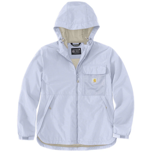 Women's Storm Defender Loose Fit Lightweight Hooded Packable Jacket Roasted Tomato