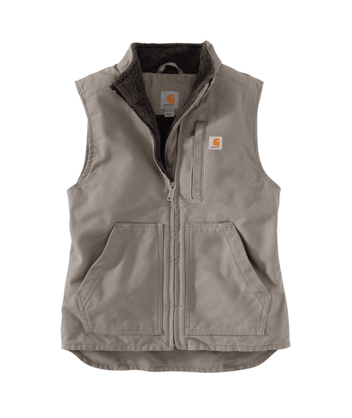 Women's Washed Duck Mock Neck Vest