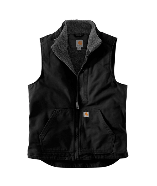 Washed Duck Mock-Neck Vest