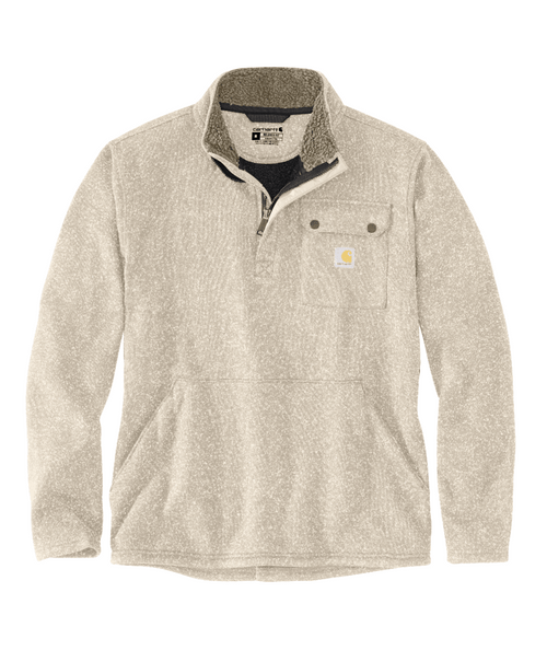 Relaxed Fit Midweight Quarter-Zip Pocket Sweater Fleece