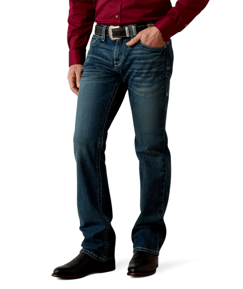 M7 Rocker Stretch Coltrane Stackable Straight Leg Jean