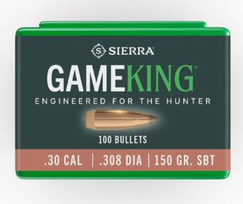 Sierra 30 CAL 150 GR SBT Bullets 2125-092763021255