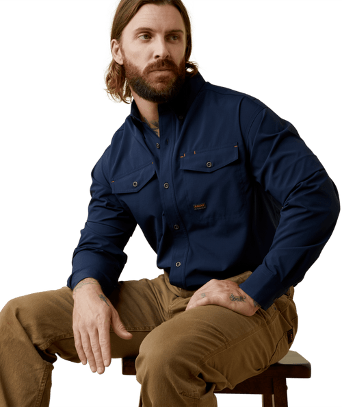 Rebar Made Tough VentTEK DuraStretch  Work Shirt