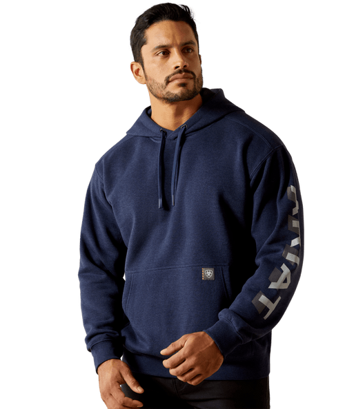 Rebar Lightweight Logo Hoodie