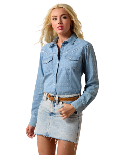 Jade Western Snap Shirt