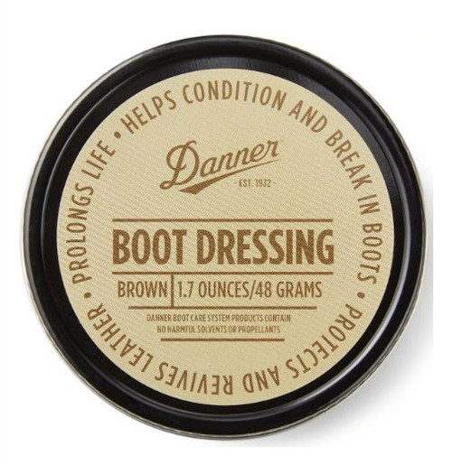 LEATHER BOOT DRESSING BROWN 1.7OZ